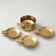 Set of 4 vintage ashtrays 1970