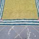 Tapis en laine pure fait main traditionnelle artisanale 2/3 m