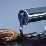 Art Deco Desk Chromed Lamp for Bankers