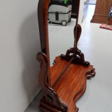 Miroir antique en acajou 59x74cm