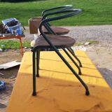 Pair of school chairs Mullca by Jacques Hitier