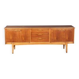 Long buffet vintage Jentiuqe en teck des années 1960