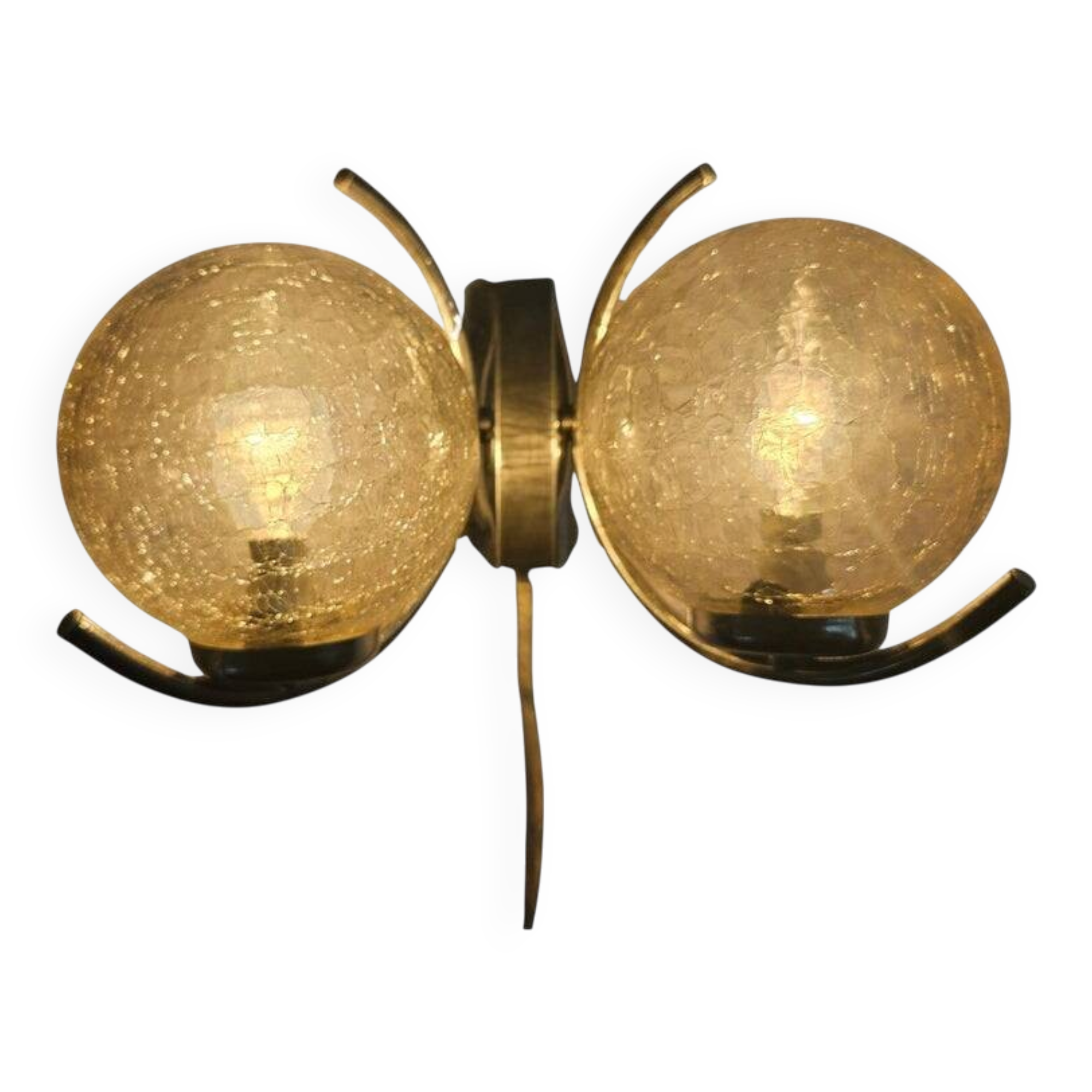 Rare Mid-Century Wall Lamp in the Style of Gaetano Sciolari, Italy, 1970s