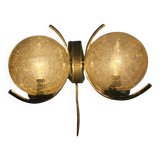 Rare Mid-Century Wall Lamp in the Style of Gaetano Sciolari, Italy, 1970s