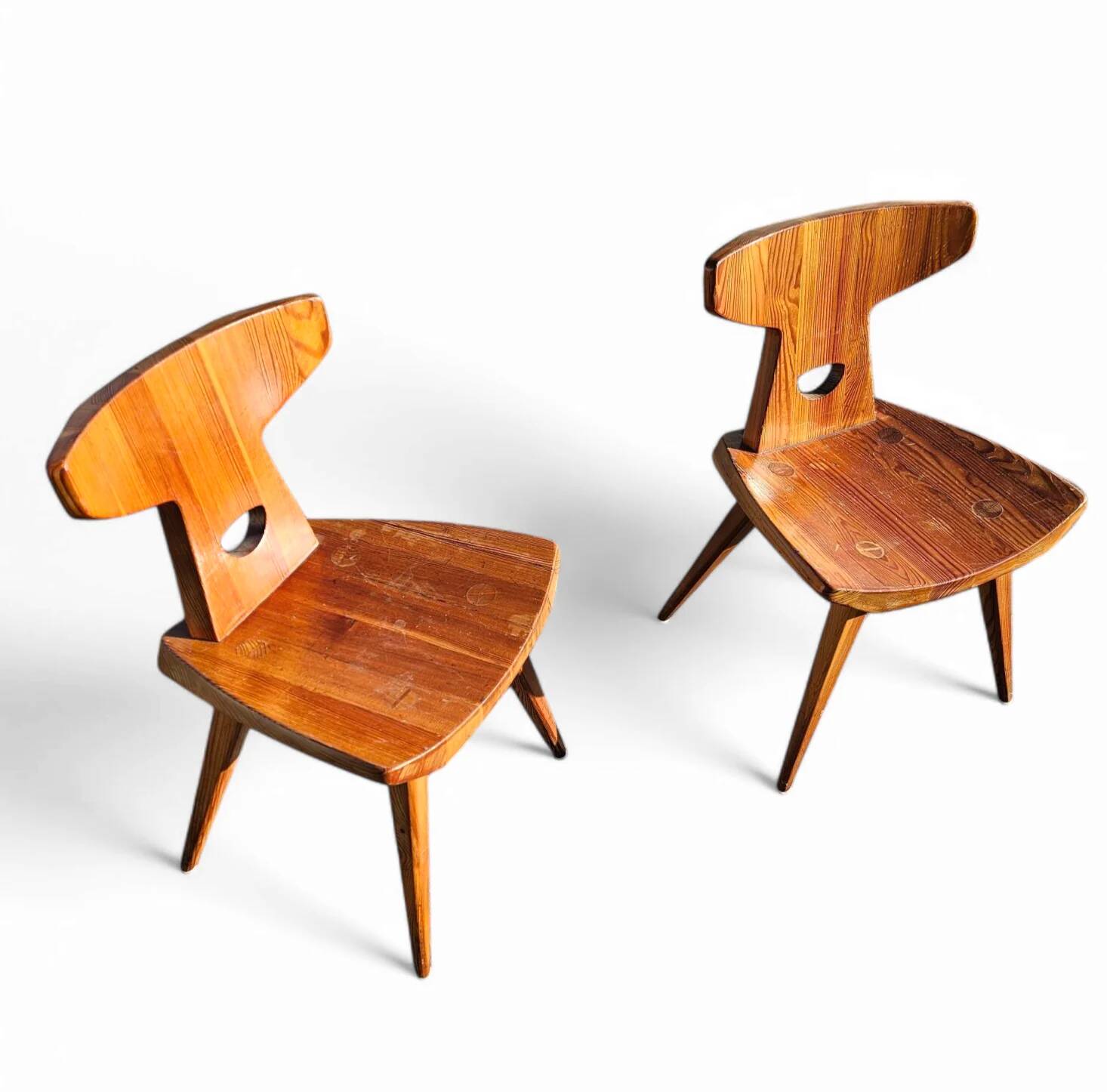 Set of two chairs by Jacob Kielland-Brandt for I. Christiansen, 1960s