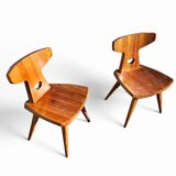 Set of two chairs by Jacob Kielland-Brandt for I. Christiansen, 1960s