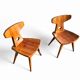 Set of two chairs by Jacob Kielland-Brandt for I. Christiansen, 1960s