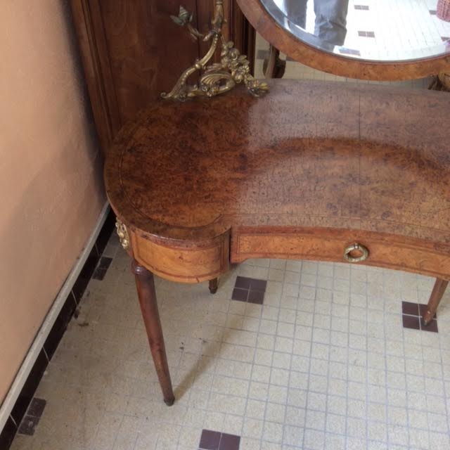 Antique wooden dressing table