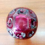 Cendrier design verre Murano