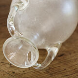 Vase en verre soufflé opaque