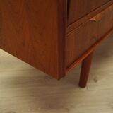 Teak highboard, Danish design, 1970s, production: Denmark