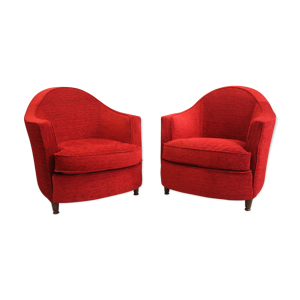 Paire de fauteuils art-deco