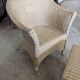 Vintage rattan lounge