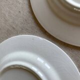 3 Quadrifoglio dessert plates.