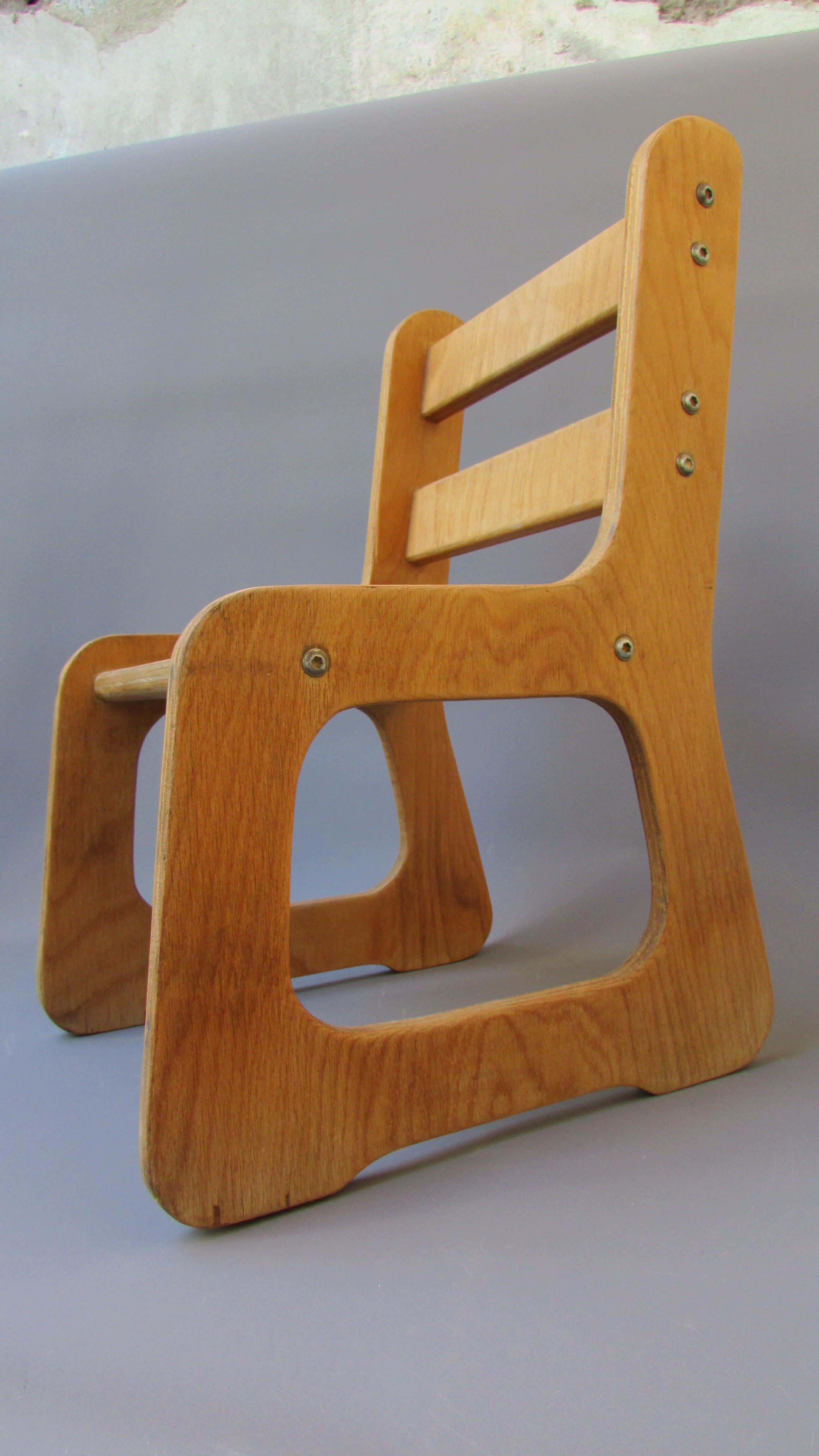 Chaise enfant bois