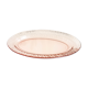 Oval dish in pink depression glass "Rosaline" Arcoroc by Luminarc