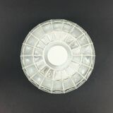 Mid Century Glass Ceiling Light From Limburg, Germany, 1960s/1970s