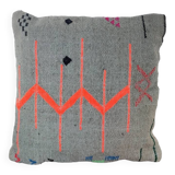 Coussin berbère gris ethnique