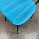Chaise de cuisine Colette Gueden , vinyl bleu