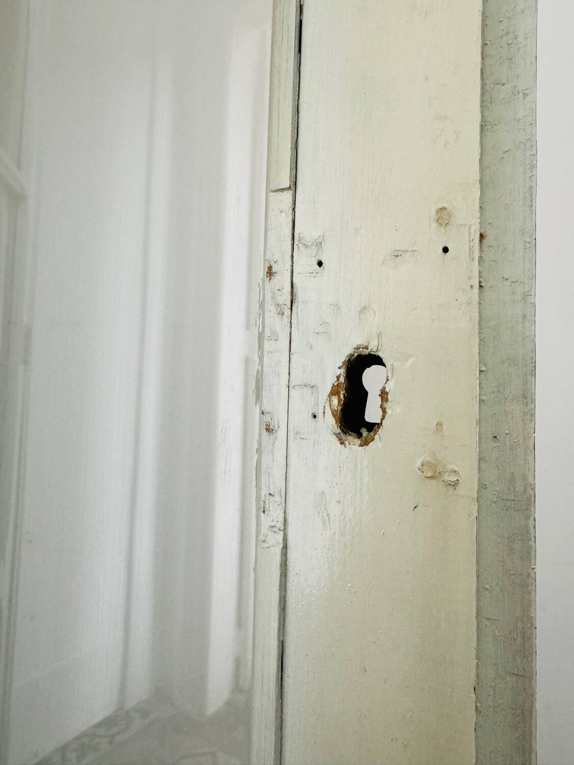 Parisian wardrobe with two glass doors