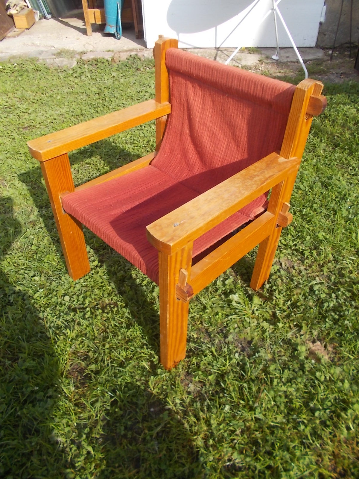 Chaise enfant en pin