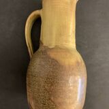 Signed ceramic pitcher or decanter
