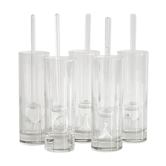 Ensemble de 5 verres et rafraîchisseurs de verres