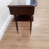 Pair of bedside tables, Denmark, 60s