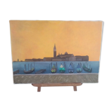 painting on canvas Venice