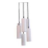 Cascade Ceiling Lamp with 6 Glass Tubes by Staff Leuchten, 1970s