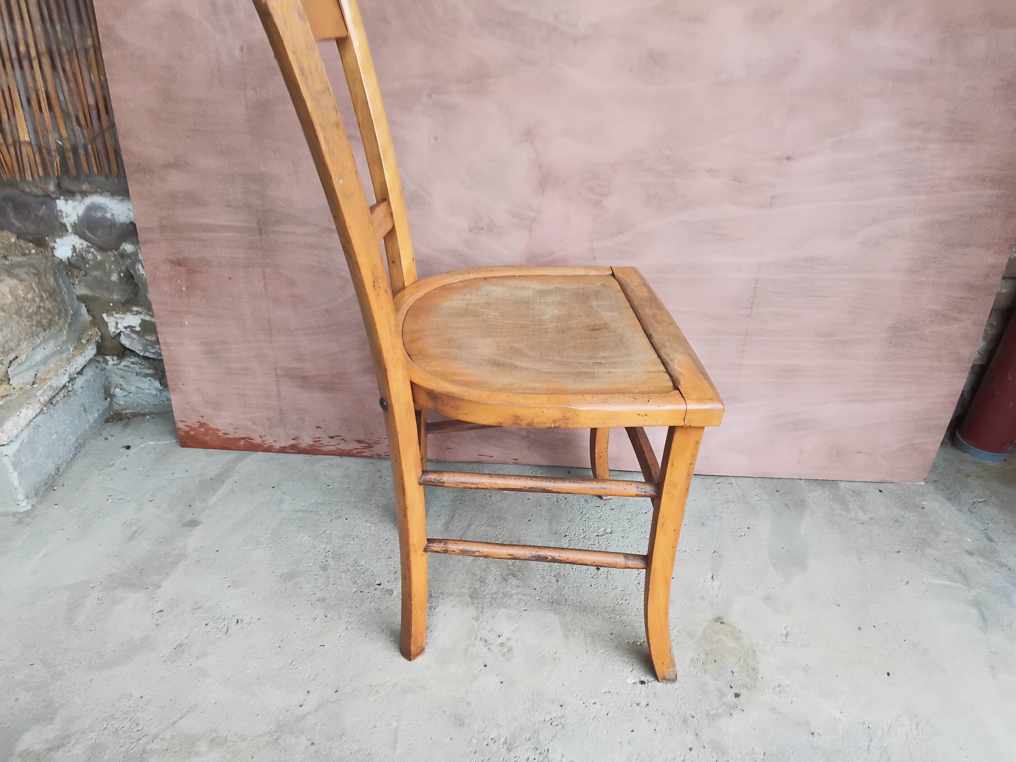Duo of bistro chairs