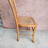 Duo of bistro chairs