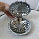 Empty butter tray pocket shell metal 60s-70s