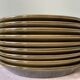 Set of 9 vintage plates MBFA Pornic, model "Candice"