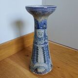 Candle holder vase signed Jean Claude Courjault
