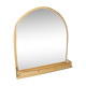 Rattan mirror and cannage tablet