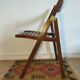 Chaise pliante vintage