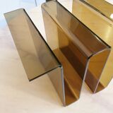 Vintage magazine door Plexiglas 1970