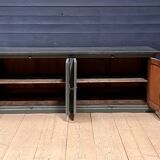 Antique painted wooden counter
