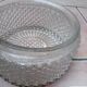 Plafonnier en verre tournesol vintage 20 cm en tres bon etat