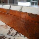 Art Deco buffet, Macassar Ebony and Walnut Burl, 1920-1930