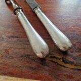 Christofle - Silver-plated carving service cutlery