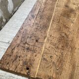 XL central island workbench oak