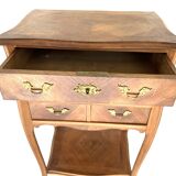 Louis XV style side table with drawer
