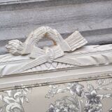 Louis XVI style painted bench