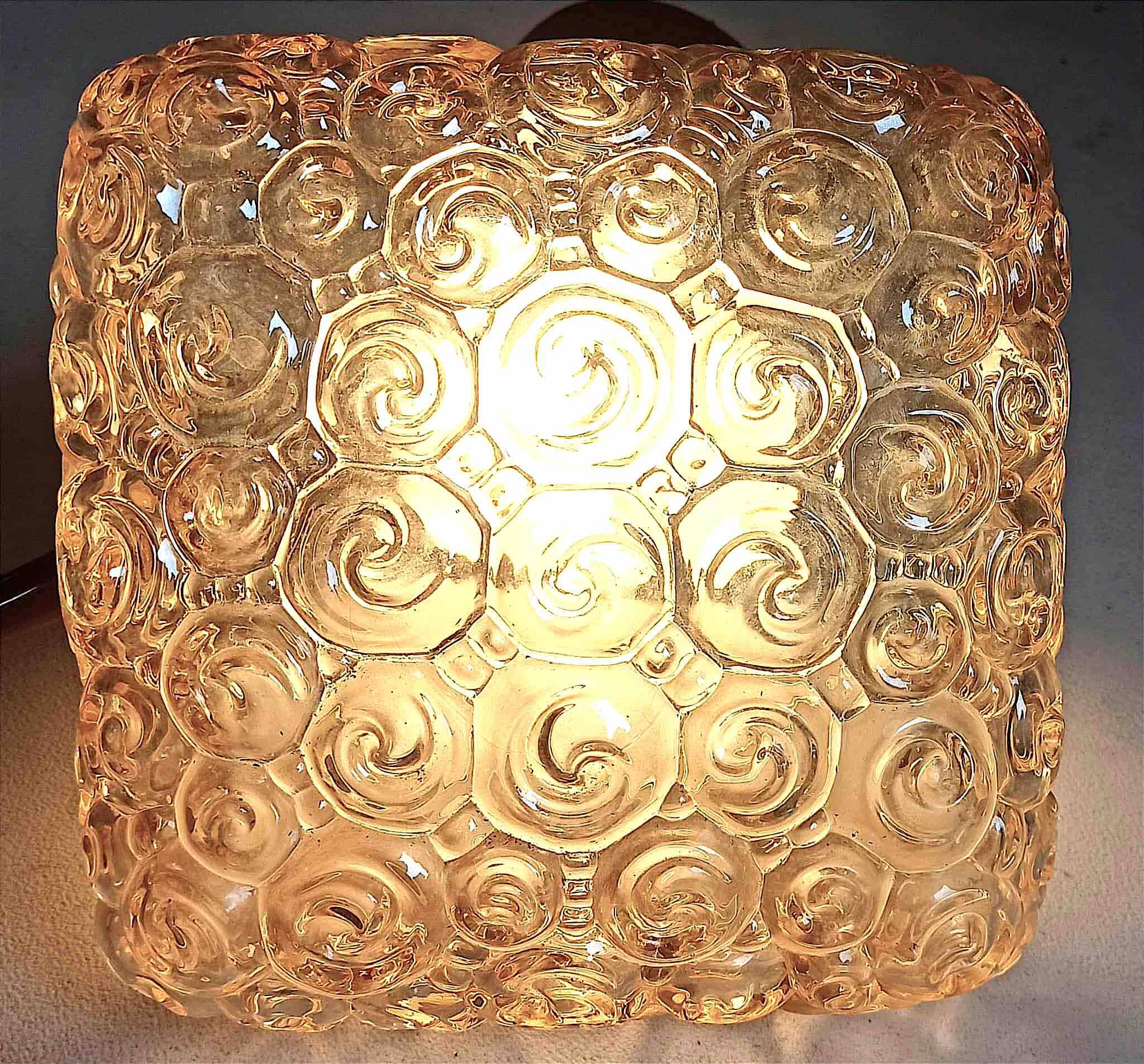 Plafonnier Helena Tynell Années 60 Largeur 23 cm