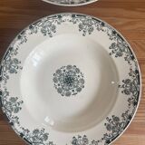 2 'Mignon' soup plates from Sarreguemines