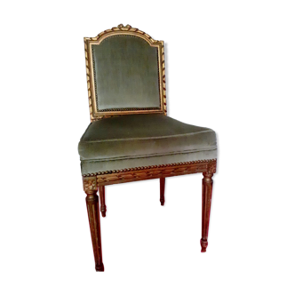 Former gilded woodwork chair