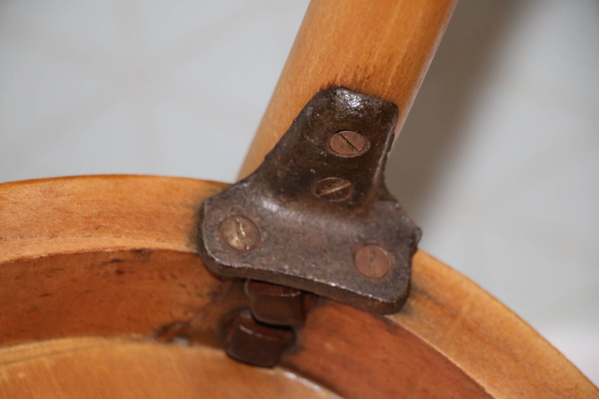 Série de 3 chaises bistrot 1950