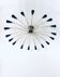 Sputnik 18-Arm Ceiling Lamp from Kaiser Leuchten, Germany, 1950s